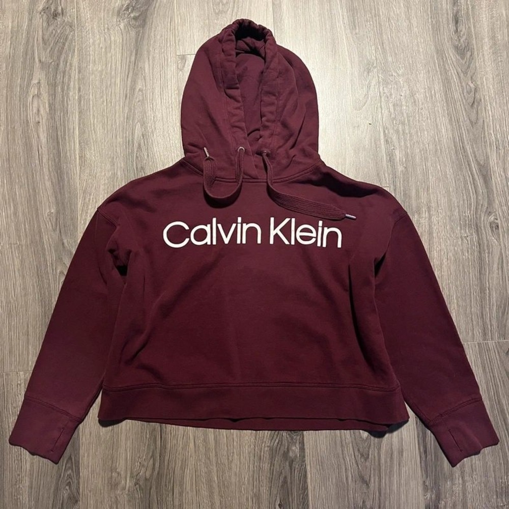 Calvin Klein Performance Purple Hoodie Sweatshirt